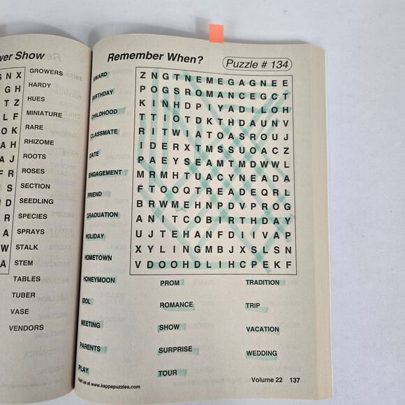 Penny Press & Kappa Large Print Word Seek Puzzle Books - Set of 3 (New & Used) - Picture 8 of 10